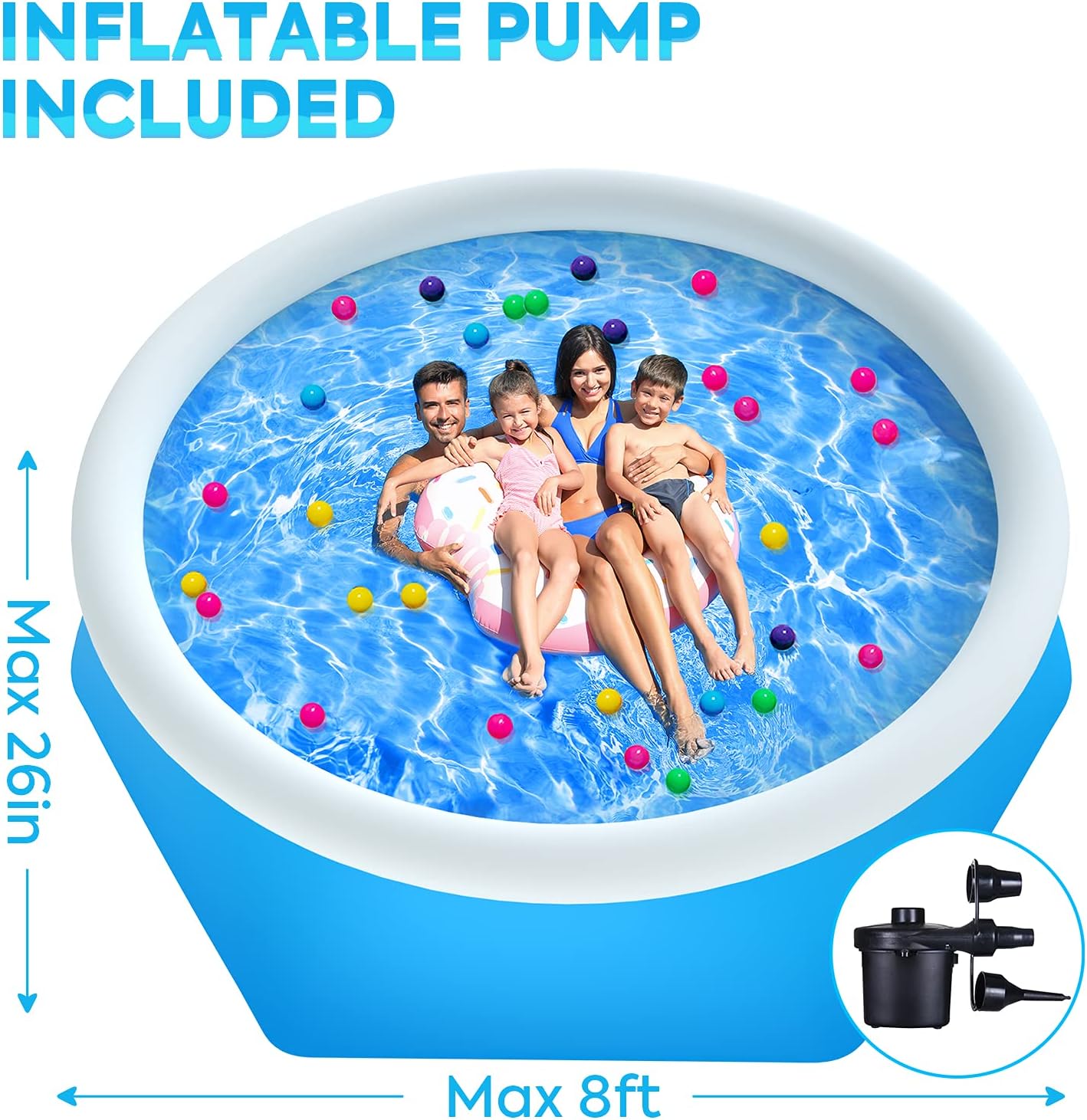 quick up paddling pool