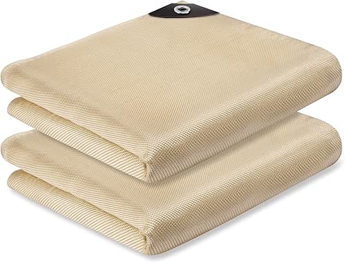 kanhiro 2 Pack Welding Blanket 4x6 ft - Heavy Duty