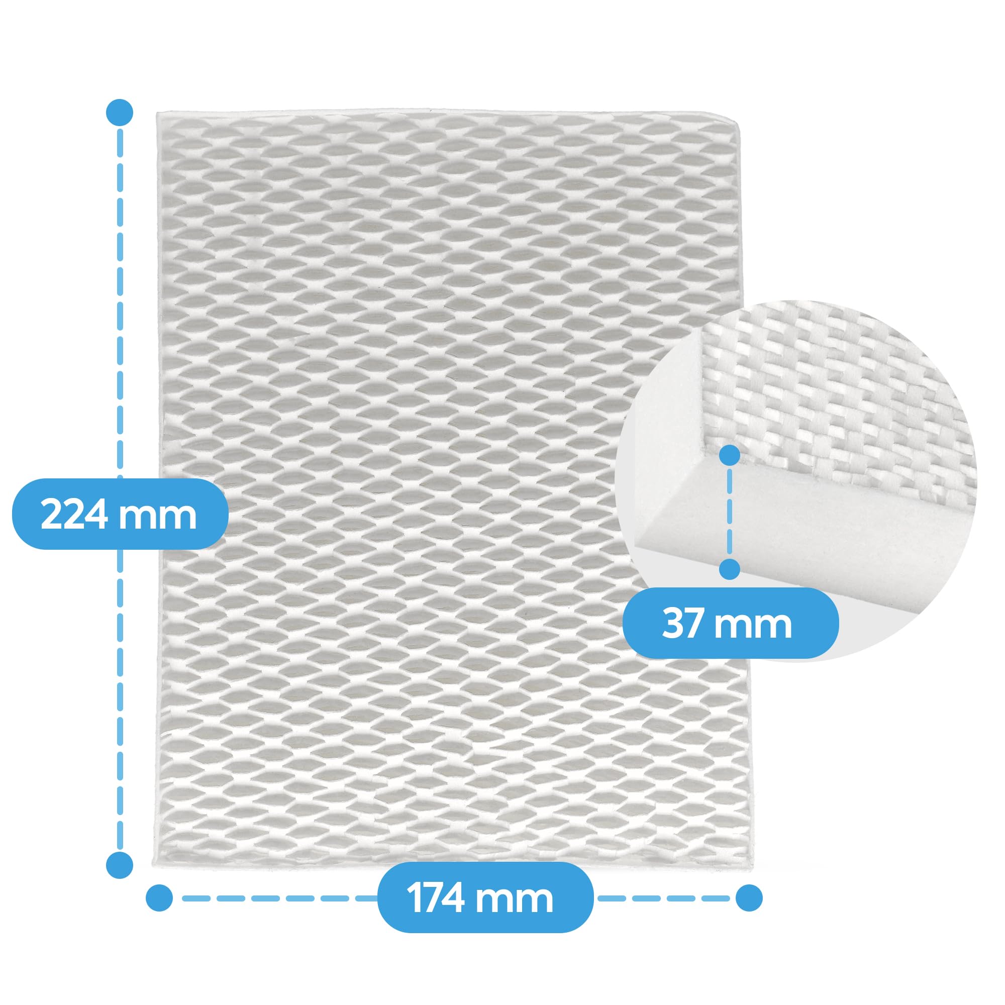 ERSATZFILTER 4 STÜCK FÜR LUFTREINIGIER LUFTBEFEUCHTER KOMPATIBEL MIT STADLER FORM OSKAR LITTLE BIG FILTERLUX Hochwertige Antibakteriell Ersatzfilter Für Optimale Luftreinigung Zubehör & Ersatzteile