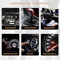 Vista 4 de Juego de 6 bobinas de encendido compatibles con Ford Taurus Escape, para Mazda 6 Tribute, para Mercury Mariner Montego Sable V6 3.0L 2000-2011