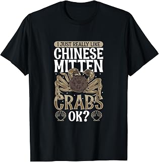I Love Chinese Mitten Crab T-Shirt