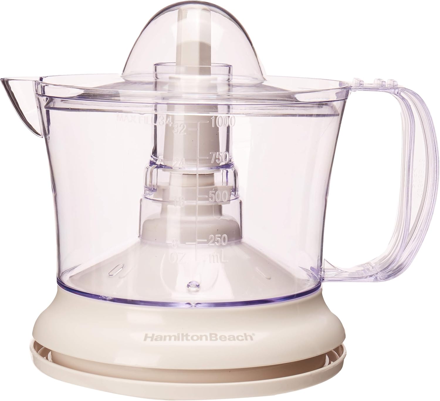 Hamilton Beach 66334 Exprimidor, 1 Litro, Blanco : Amazon.com.mx: Hogar y  Cocina