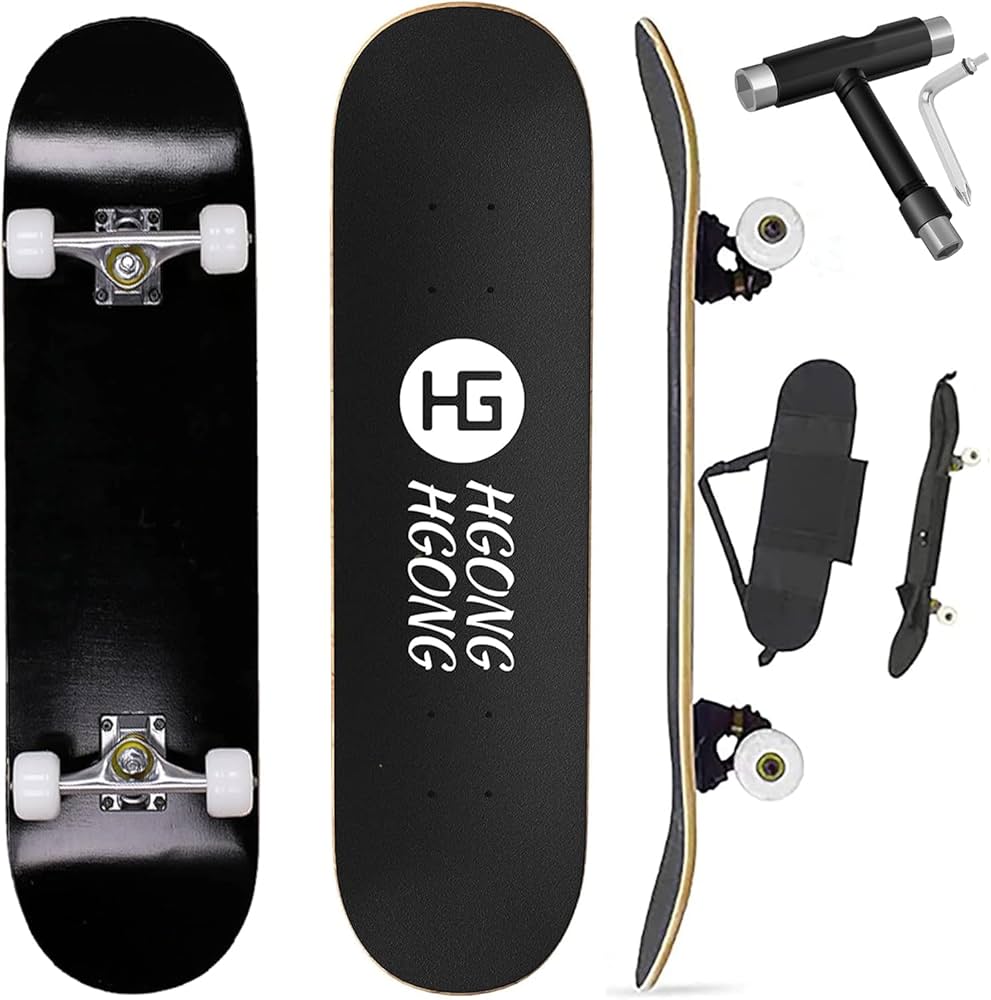 Amazon | HG HGONG HGONG スケートボード スケボー 31インチ 高精度