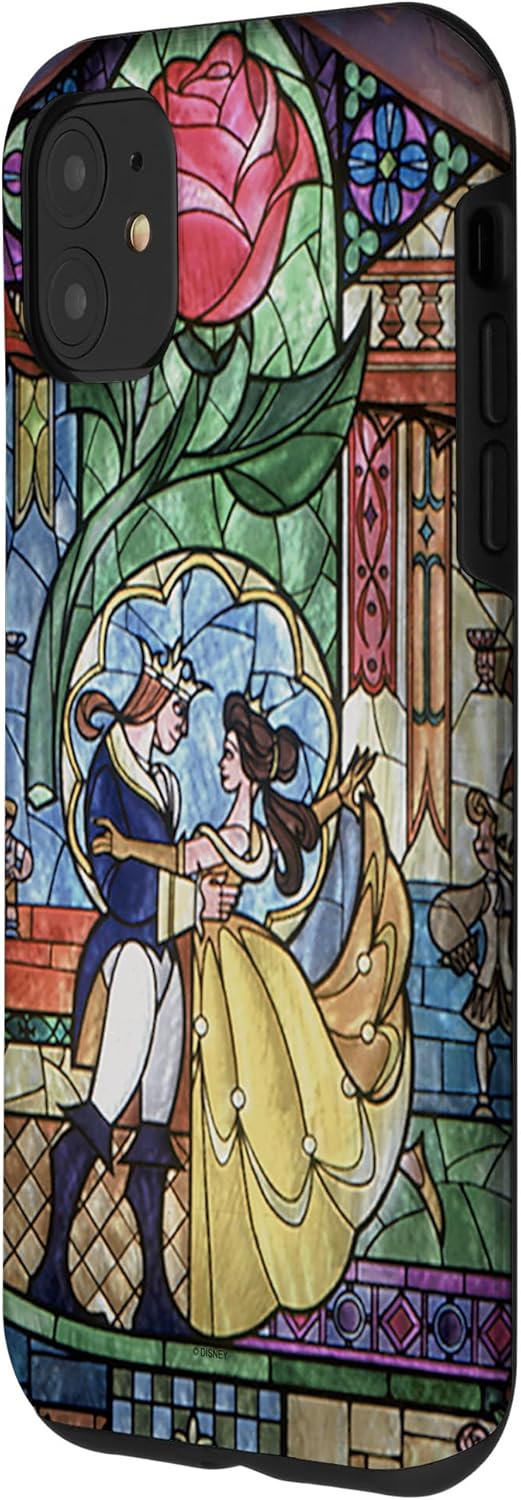 Disney Beauty & The Beast Stained Glass Case for iPhone 11