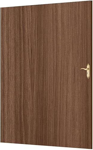 ati-ds - Piel para puerta de PVC de madera sintética para despegar y pegar, 4 pies x 7 pies, finura