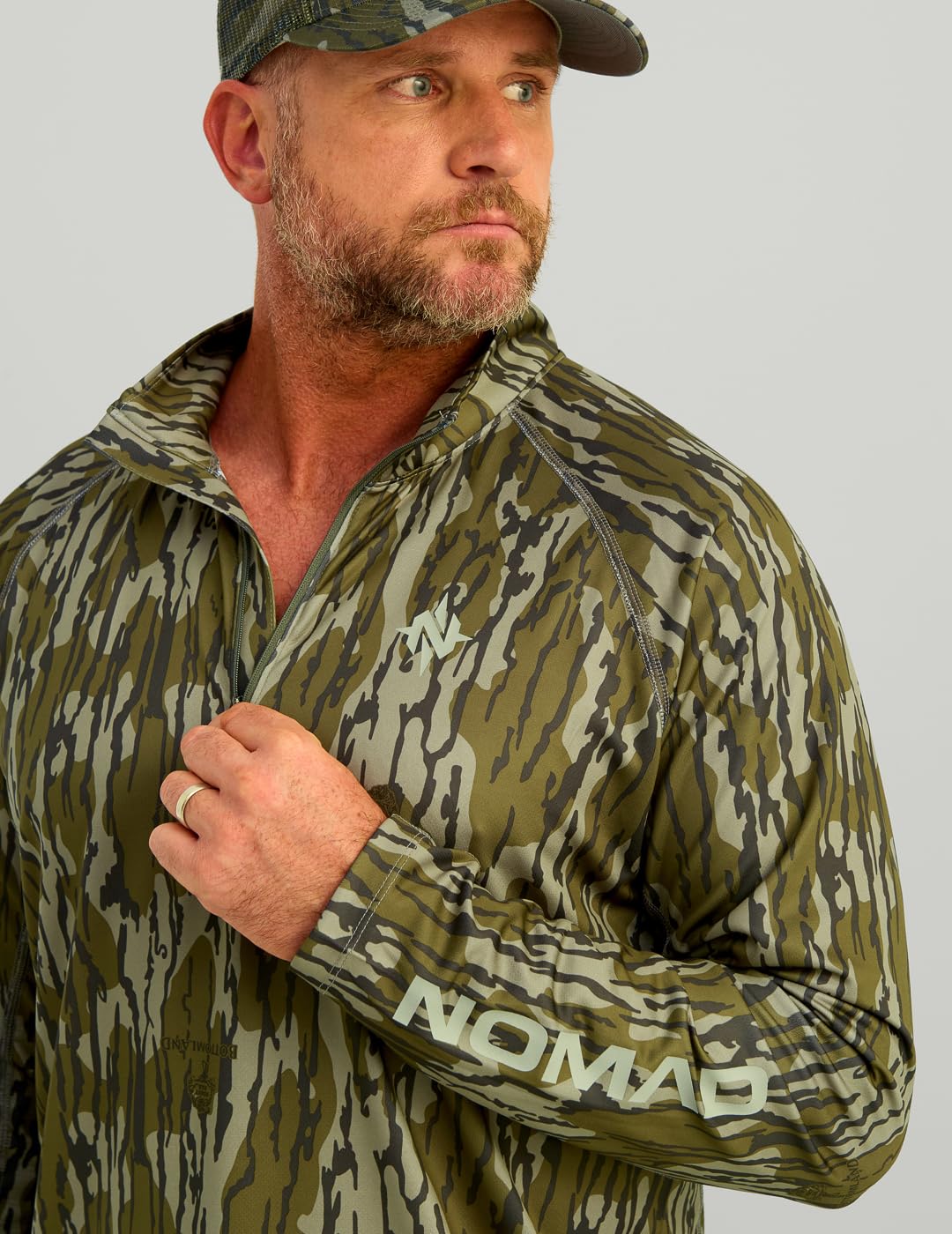 Nomad Men's Mirage 1/4 Zip, Performance Hunting Pullover Shirt