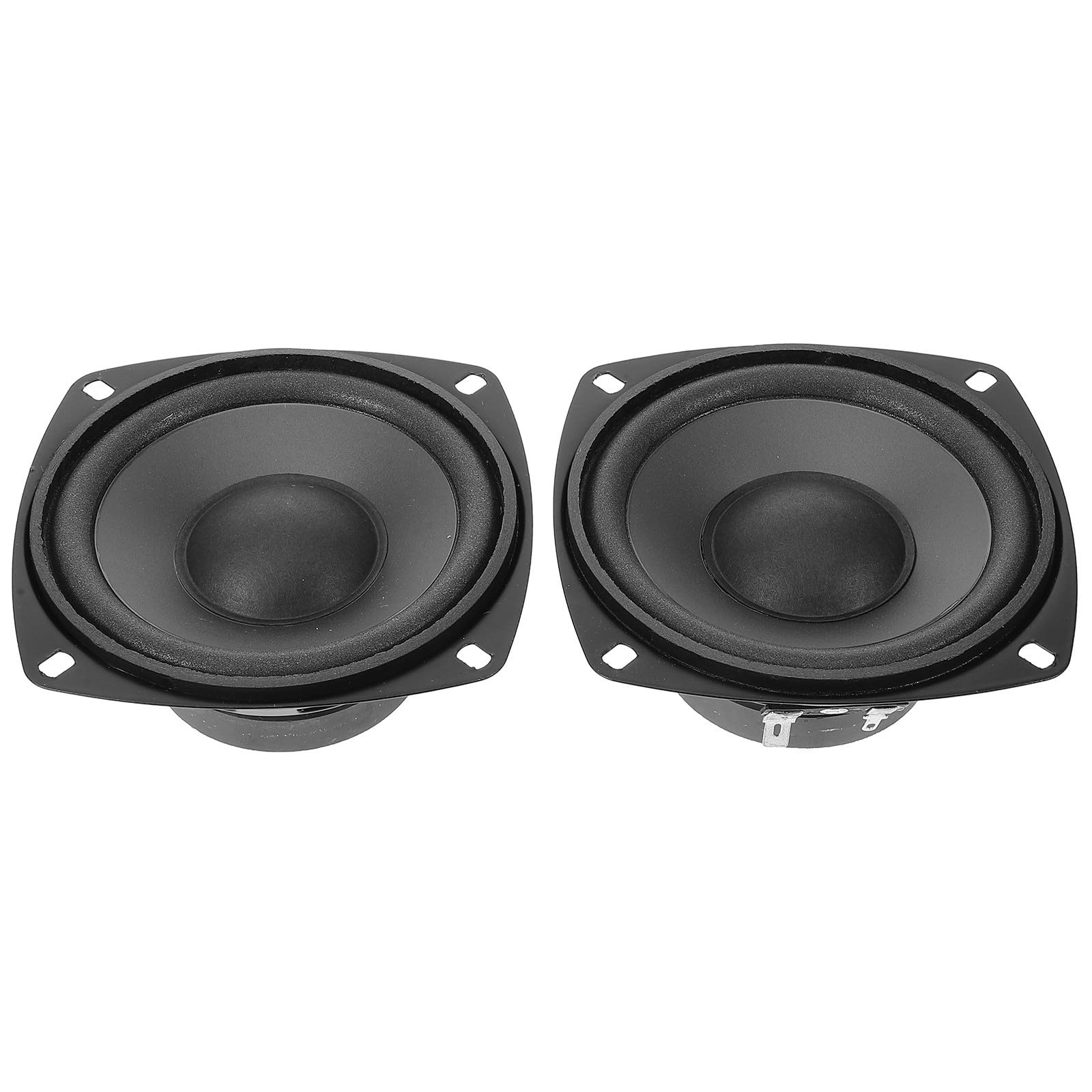 SOIMISS Altavoz Coaxial de Coche 4 Pulgadas 600w 12v 4 Ohm Negro