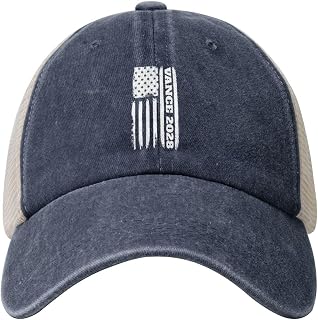 Vance 2028 American Flag President JD Vance 2028 Cowboy Hat Men Mesh Baseball Cap Sun Hat Gift Women Trucker Hat Black