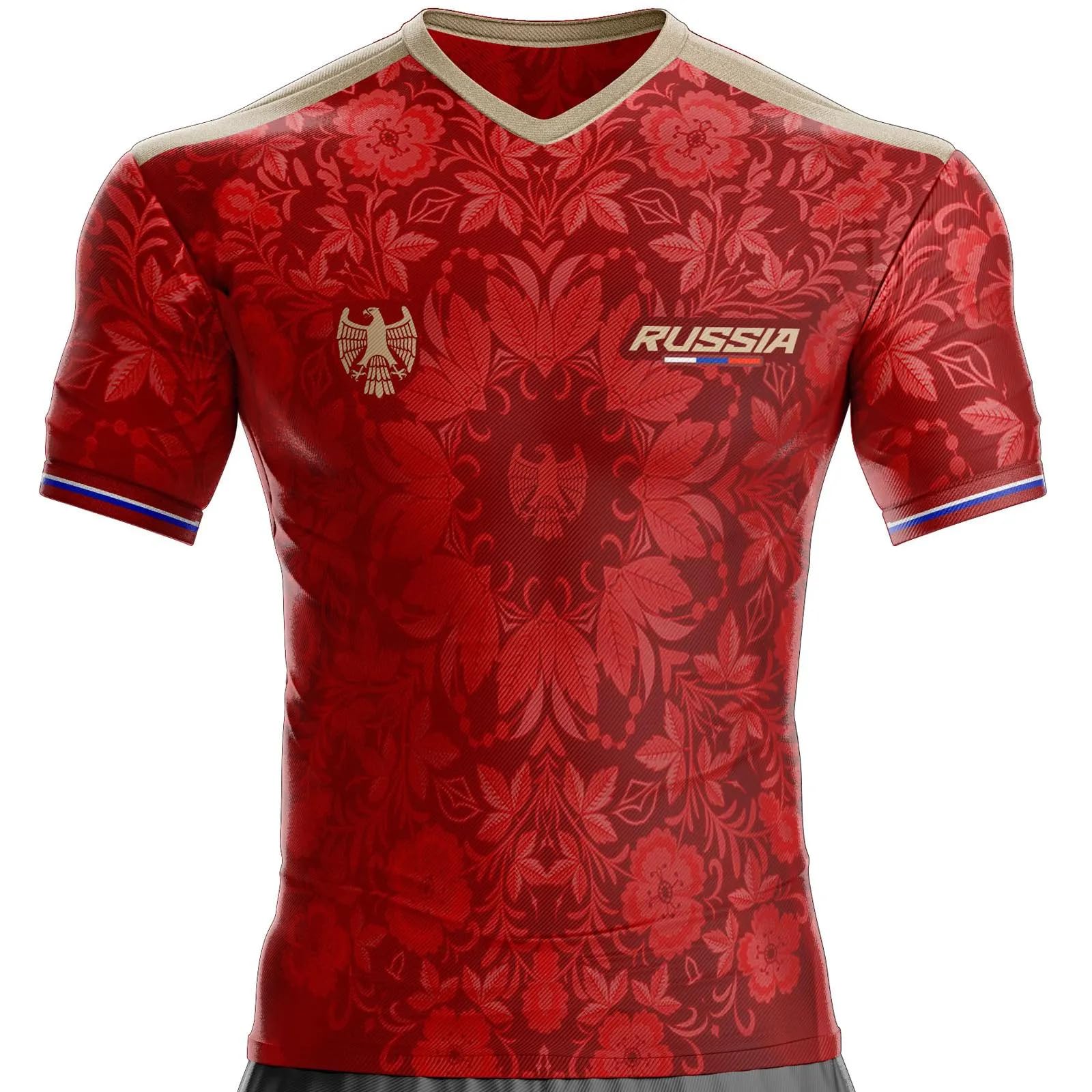 Maillot Russie Football RS-77 Drapeau Russe