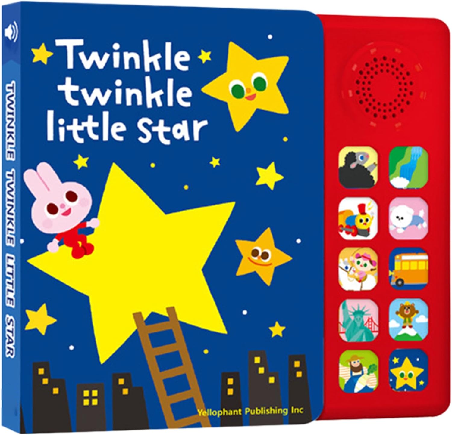 Voice Book for Kids, English Singing Soundbook, 10 Classic Nursery Rhymes, Interactive Learning Toy, Educational Audio Aid to Boys, Girls, Babies, Preschool, Early Teaching Fun