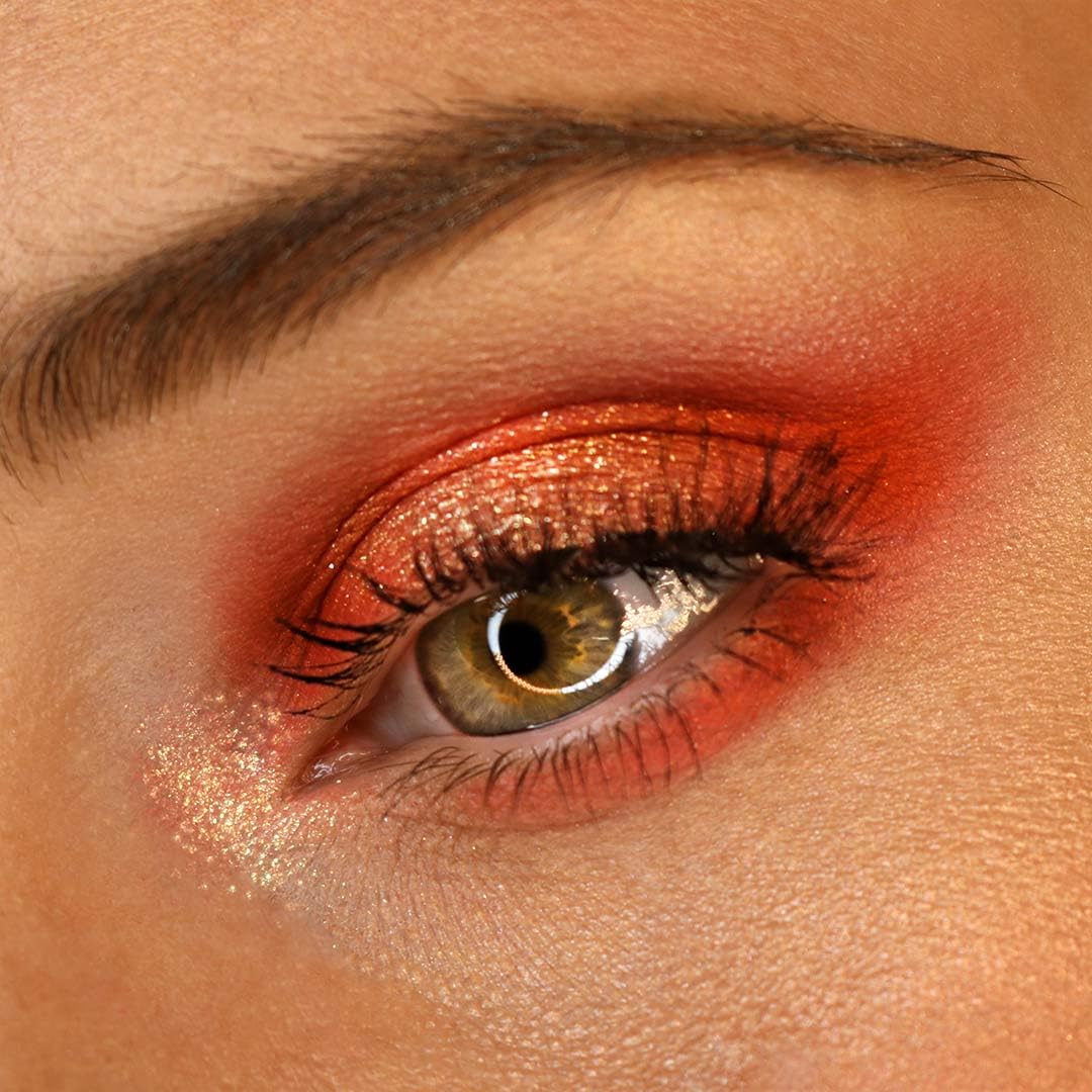 KU2 Cosmetics Lidschatten Palette Summernights mit 24 Farben | 13 Matte Farben, 11 Schimmernde Farben, Integrierter Spiegel, Make Up für jeden Hauttyp