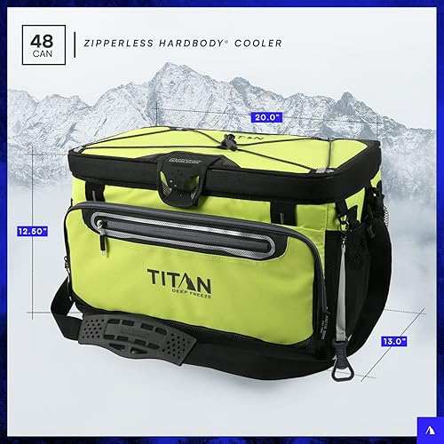 Miniatura 5 de Titan by Arctic Zone Deep Freeze Cooler - Zipperless Hardbody Cooler - Deep Freeze Insulation, HardBody Liner, and SmartShelf