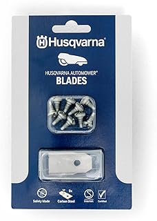Husqvarna/Gardena Lames de Rechange Originales x9 | Pour Robot Tondeuse | De la marque Husqvarna et Gardena