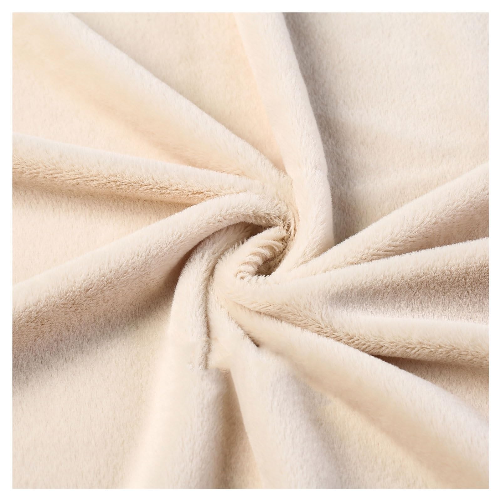 Soft and Fluffy Faux Fur Material, 5mm Shaggy Faux Fur Fabric, Comfortable and Soft DIY Faux Fur Fabric for DIY Projects, Cosplay, Costumes, 50x160cm/50x50cm (Color : Apricot, Size : 50x160cm)