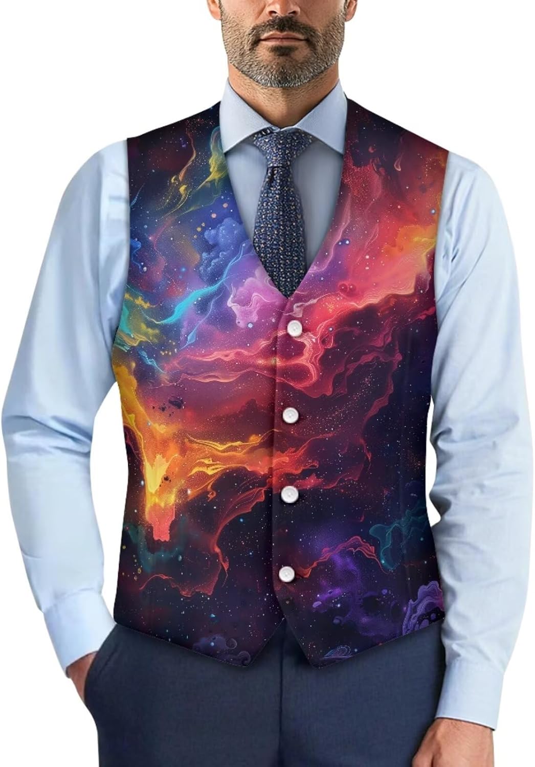 Mens Suit Vest Business Casual Dress Waistcoat Vest Formal Sleeveless Vests Suits Slim Fit Tuxedo