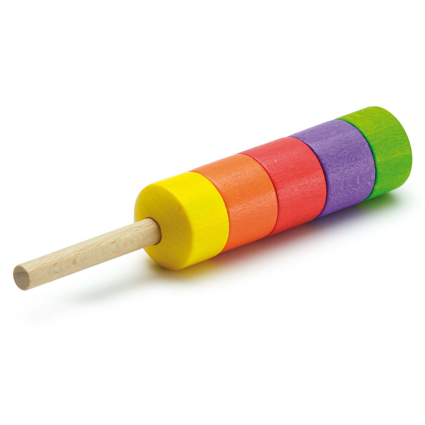 Wooden Play Food - Pretend Play Grocery Shop - Ice Lolly Colours by Erzi