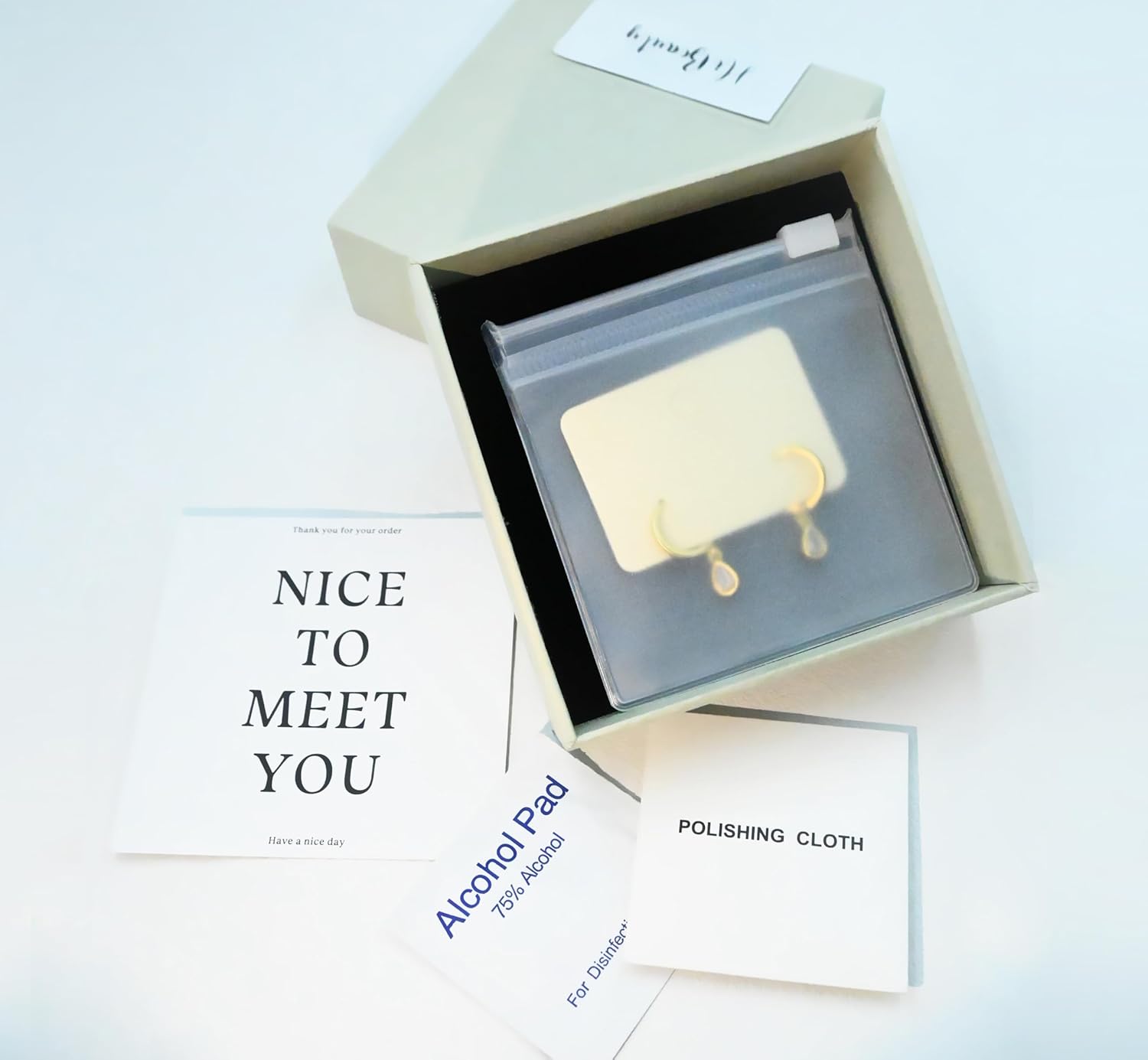 Gold Teardrop Diamond Dangle Hoop Earrings, Teardrop-shaped Diamond Sparkling Earrings For Women, Gold-Plated Lightweight For Any Outfit - Image 4