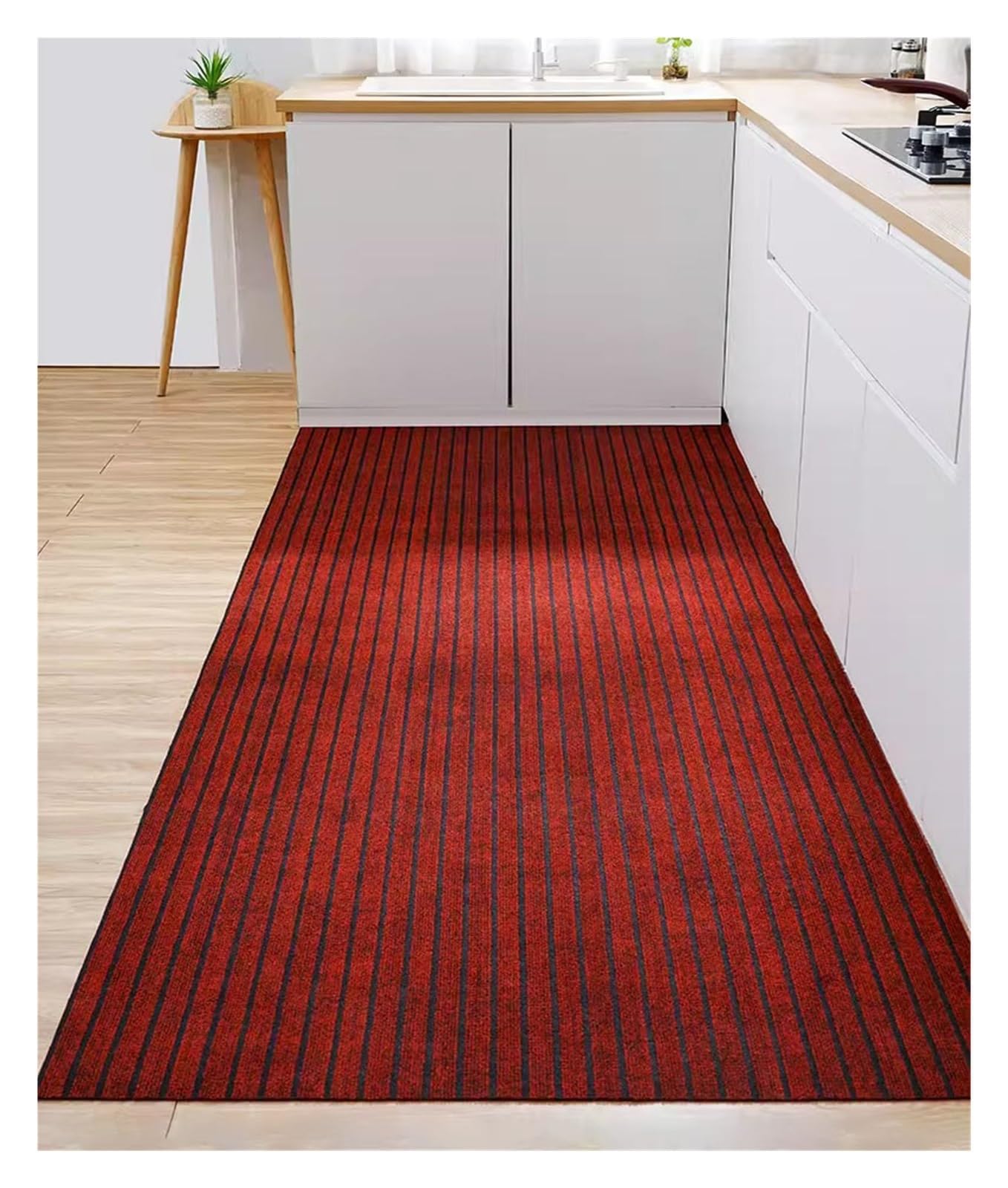 Tapis de cuisine absorbant avec semelle en caoutchouc anti-glisse