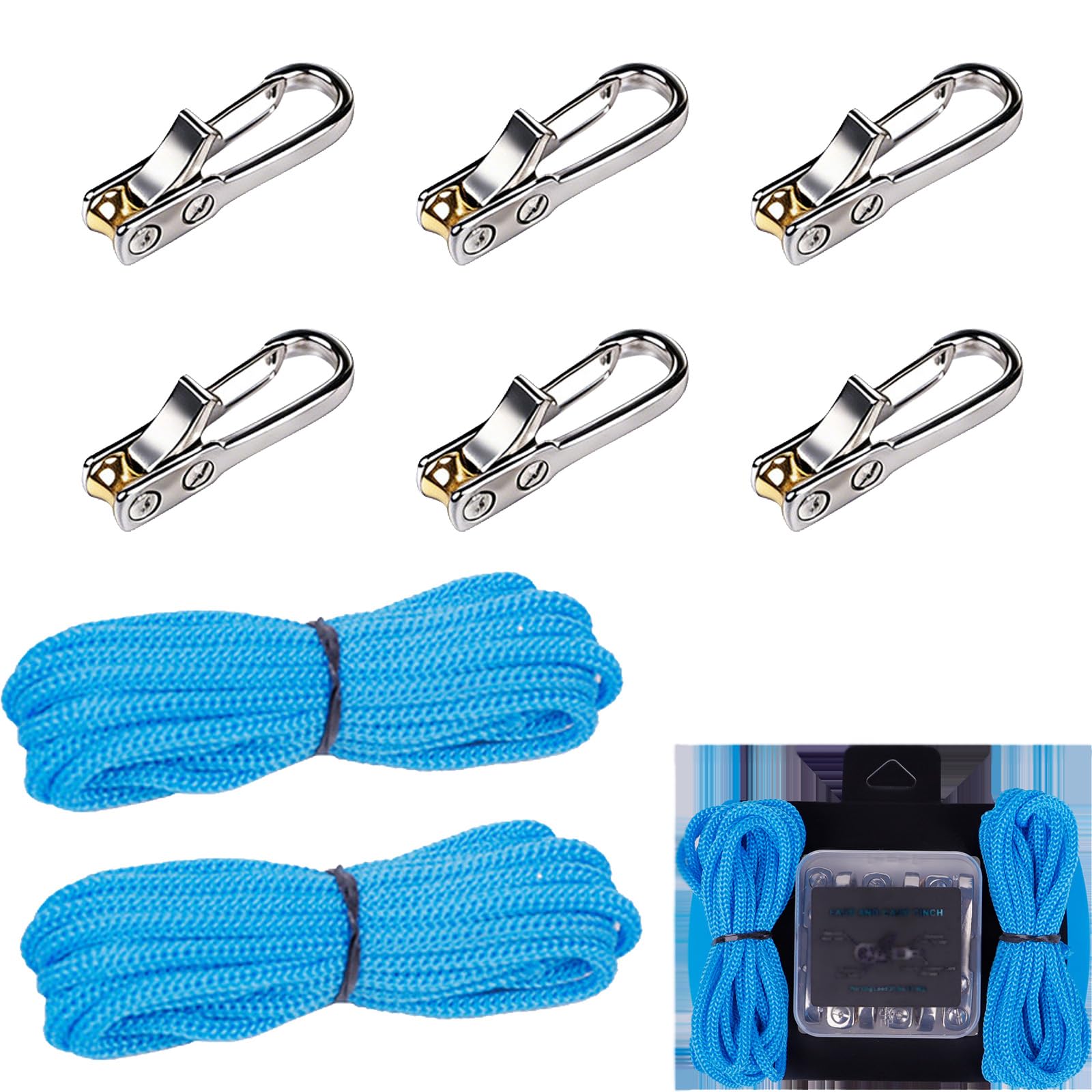 Ropes Tool Cord and Rope Tightening Tool Rope Roller Cam Lock Tensioner