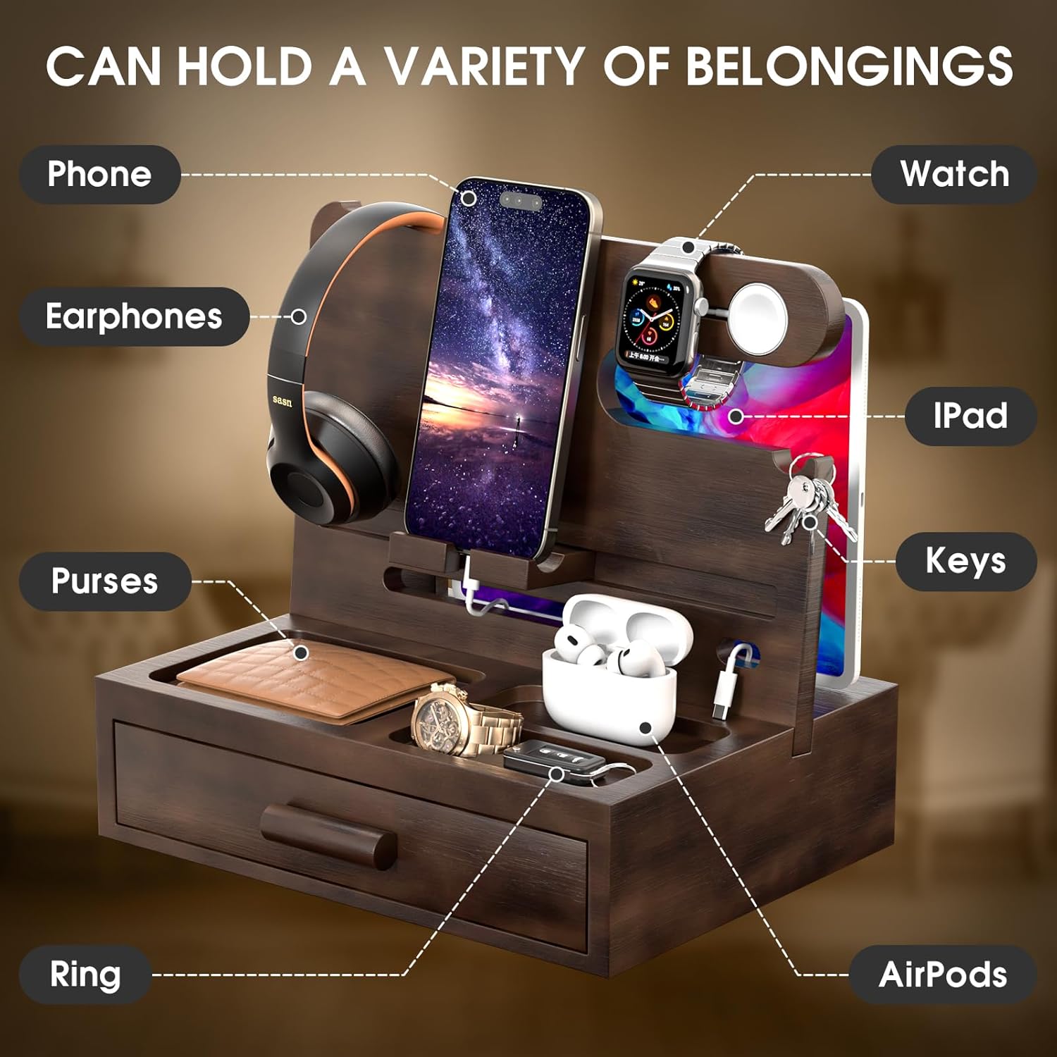 Elevate Your Nightstand: Review of the Melafa365 Organizer for Men