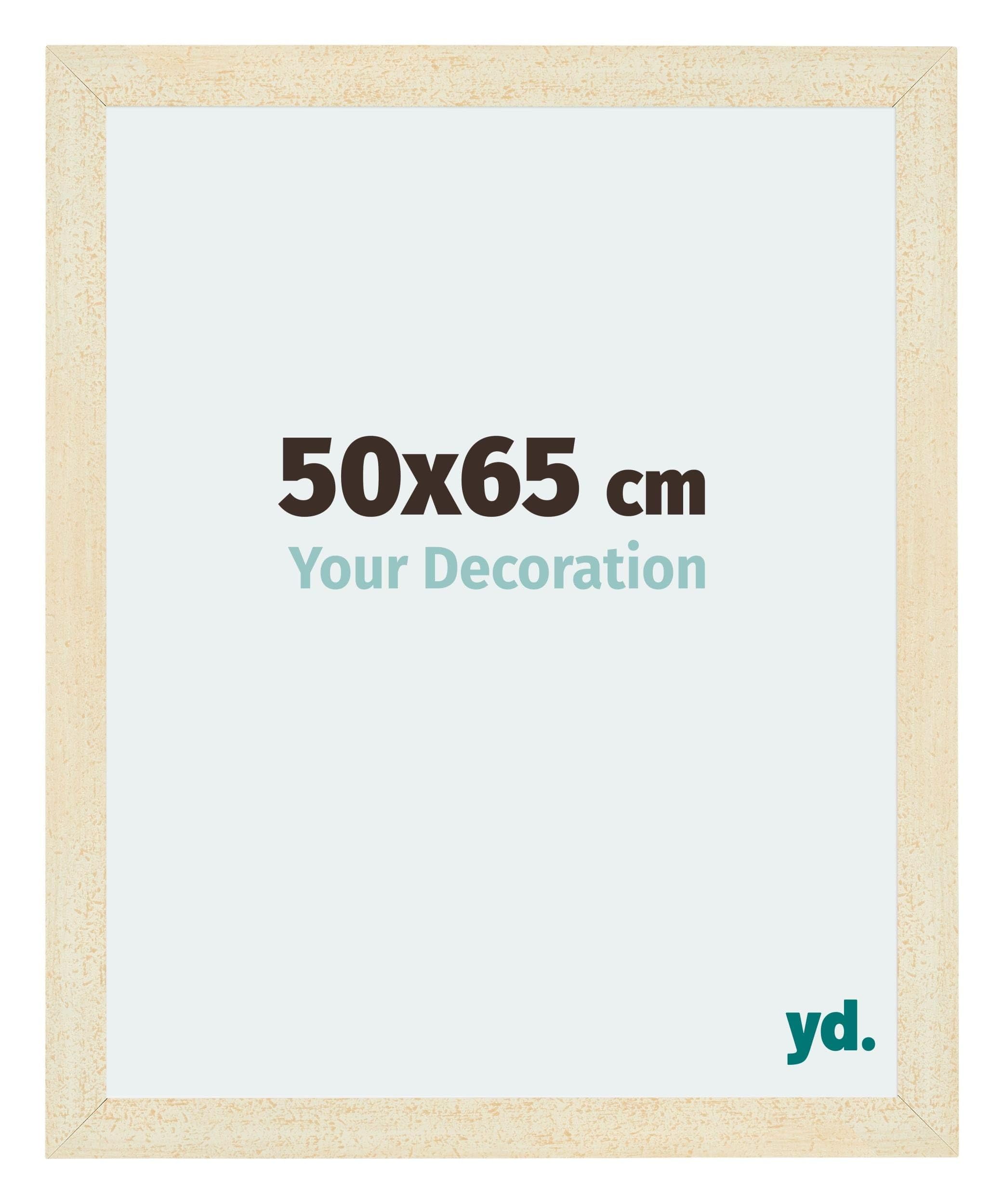 Your Decoration - Picture Frame 50x65 cm - Sand Swept - Decorative Wall Frame in MDF with Antireflection - Frame 50x65 - Mura — image 1