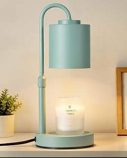 CASTLELIFE Dimmable Candle Warmer Lamp with Timer, Height Adjustable Candle Warmer for Jar Candles, Electric Wax Melt Warmer for Home Decor House Warming Gifts, Birthday Gifts for Women,Sage Green