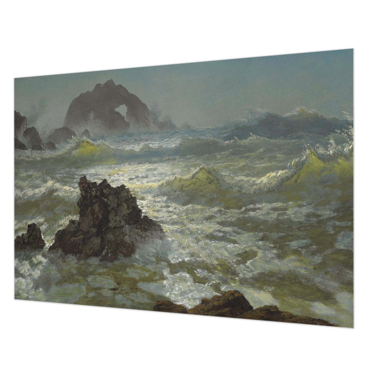 Papier peint intissé mer agitée Tulup créez une ambiance évasion dans votre chambre