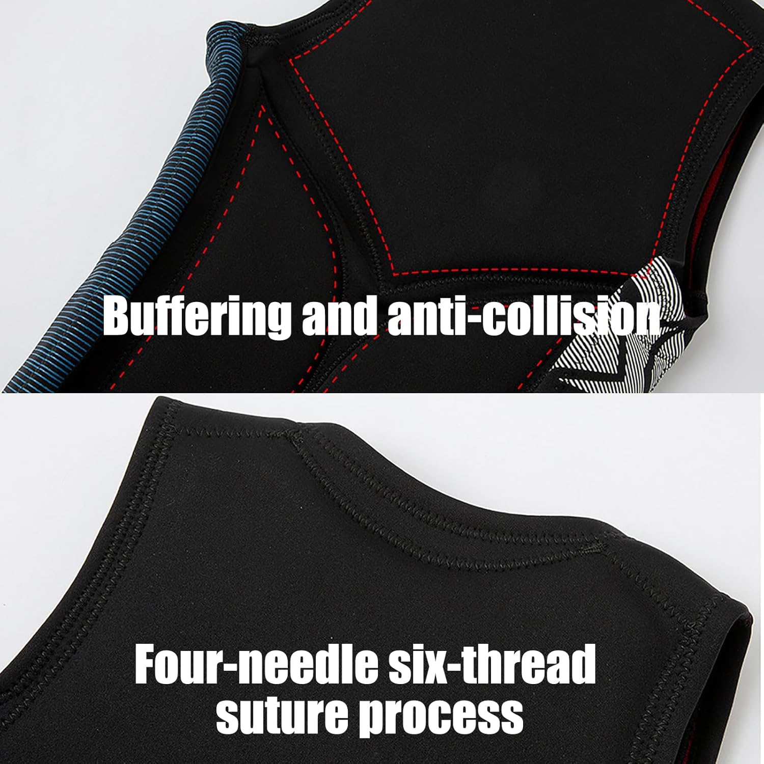 WYYHAA Neoprene Wakesurf Impact Vest, Designed for Wake Surf Skimboard Great for All Other Watersports