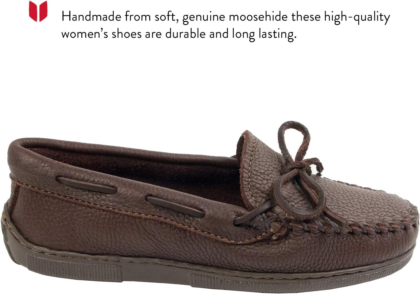 Minnetonka Women's Moosehide Classic Slip-On