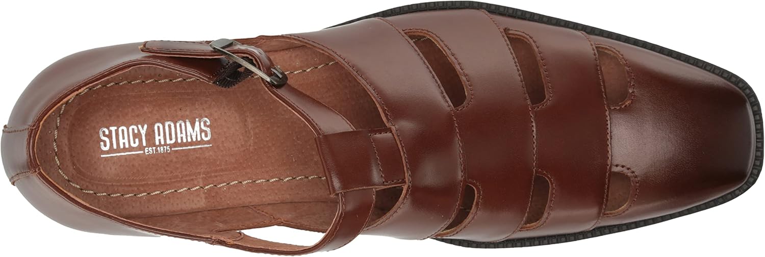 STACY ADAMS mens Calderon City Sandal