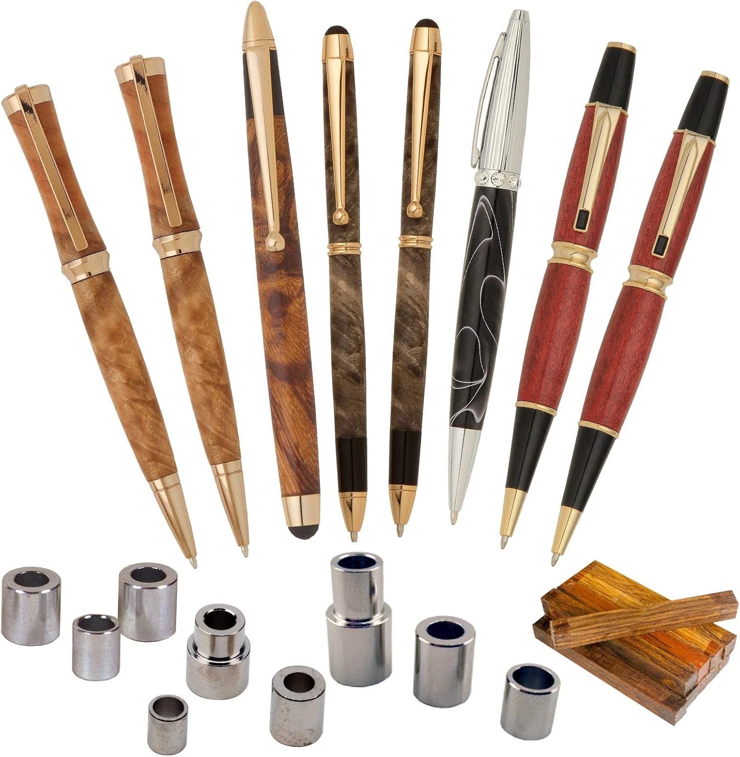 Penn State Industries PKSP134A 7mm Pen/Stylus Kit Bundle #2 Woodturning Project