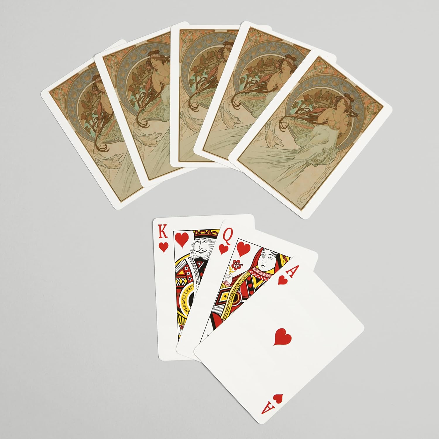 Lantern Press Blue Ridge, Georgia, Black Bear, Mid-Century Inspired, 52 Playing Cards for Adults, Poker Size Card Deck