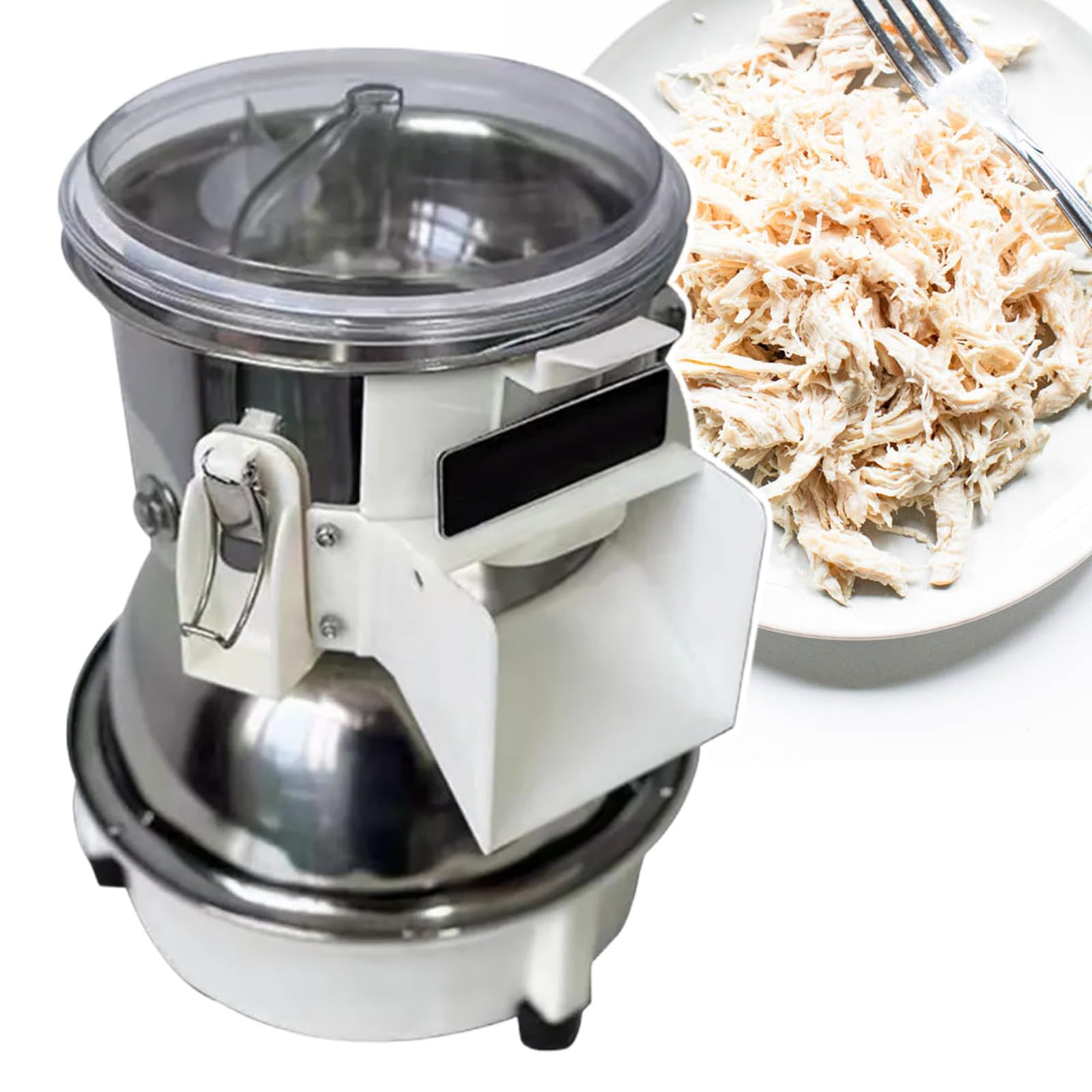 Household Chicken Shredding Machine, 120-240 Lb/H Meat Floss Machine,Save Space, For Meat Drawing Kitchen,110V