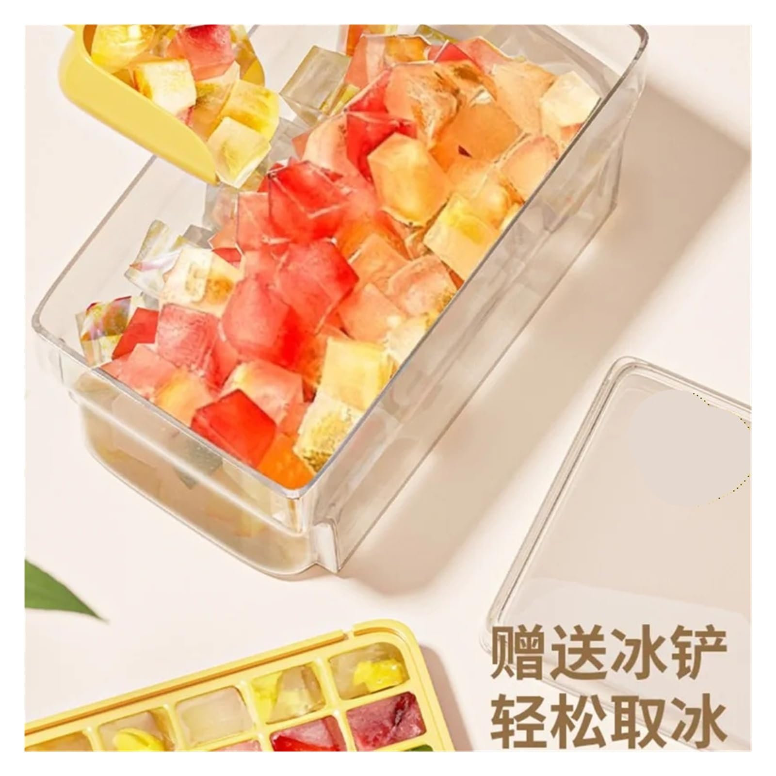 Molde for dar forma a cubitos de hielo de calidad alimentaria(A,Double layer 68grid)