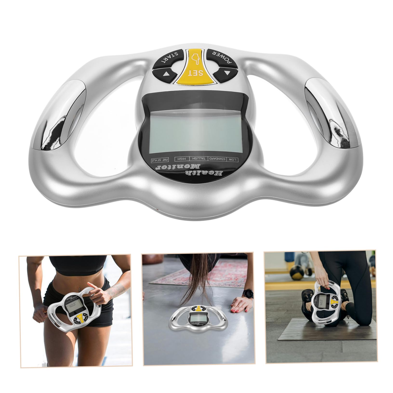 Medidor de Grasa Corporal Portátil Análisis Bmi y Lcd