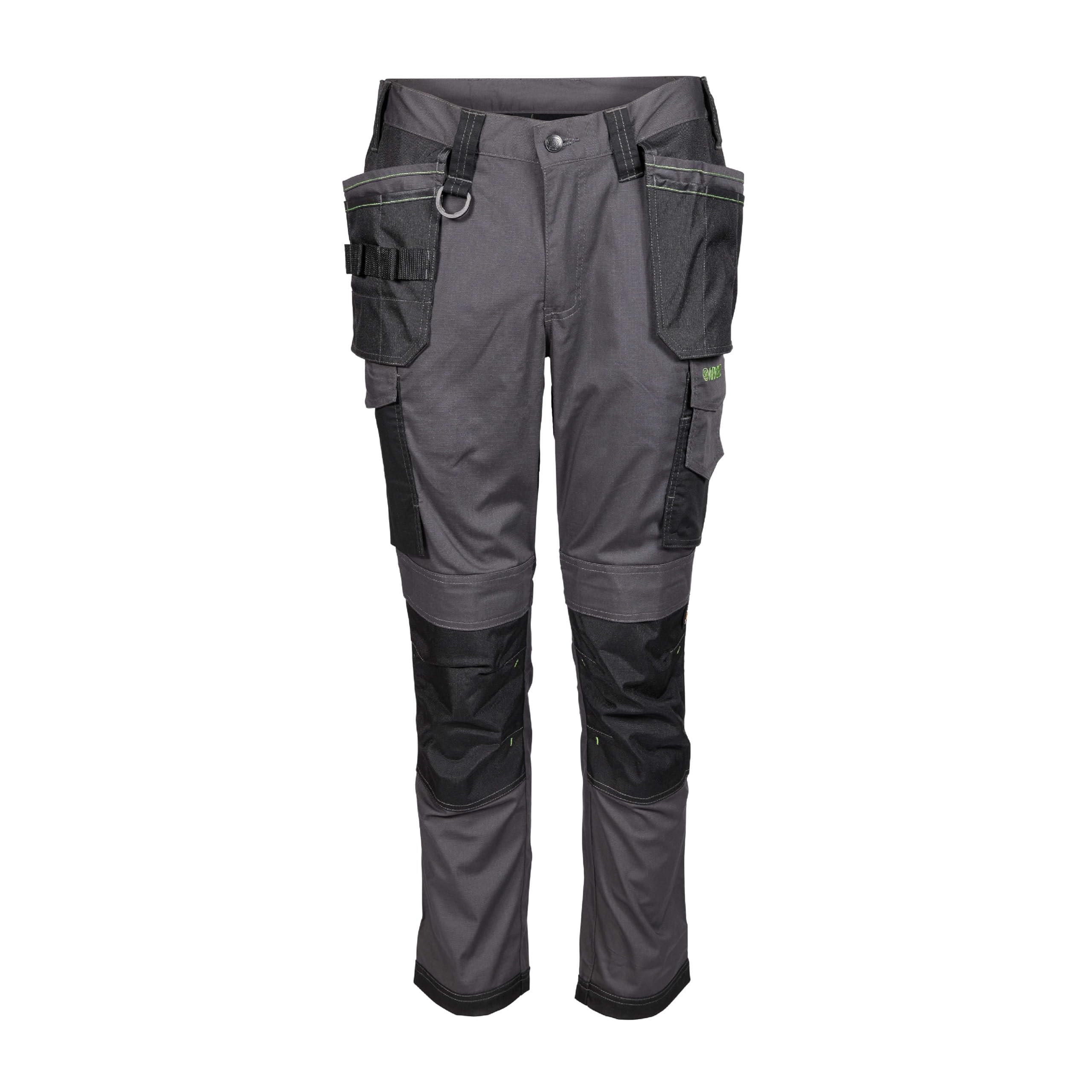 Apache Men's Multi Sudbury Trousers Grey Black  L29/W42