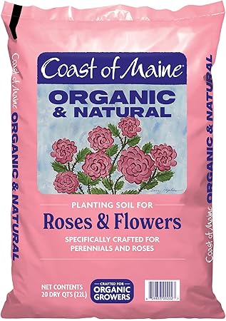 Coast of Maine Organic & Natural Planting Soil for Roses