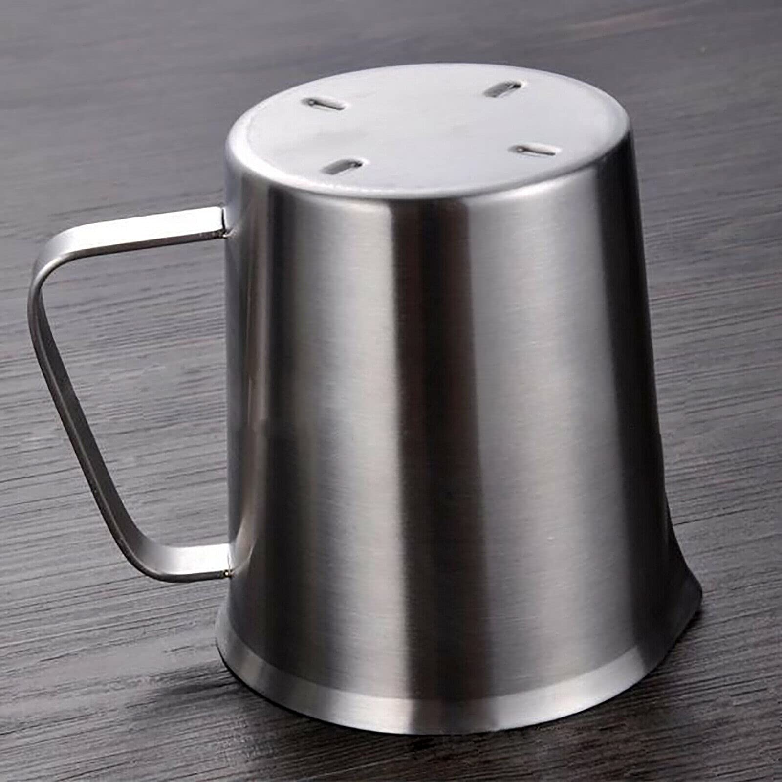 Misurino graduato in acciaio inox, misurino da cucina con manico