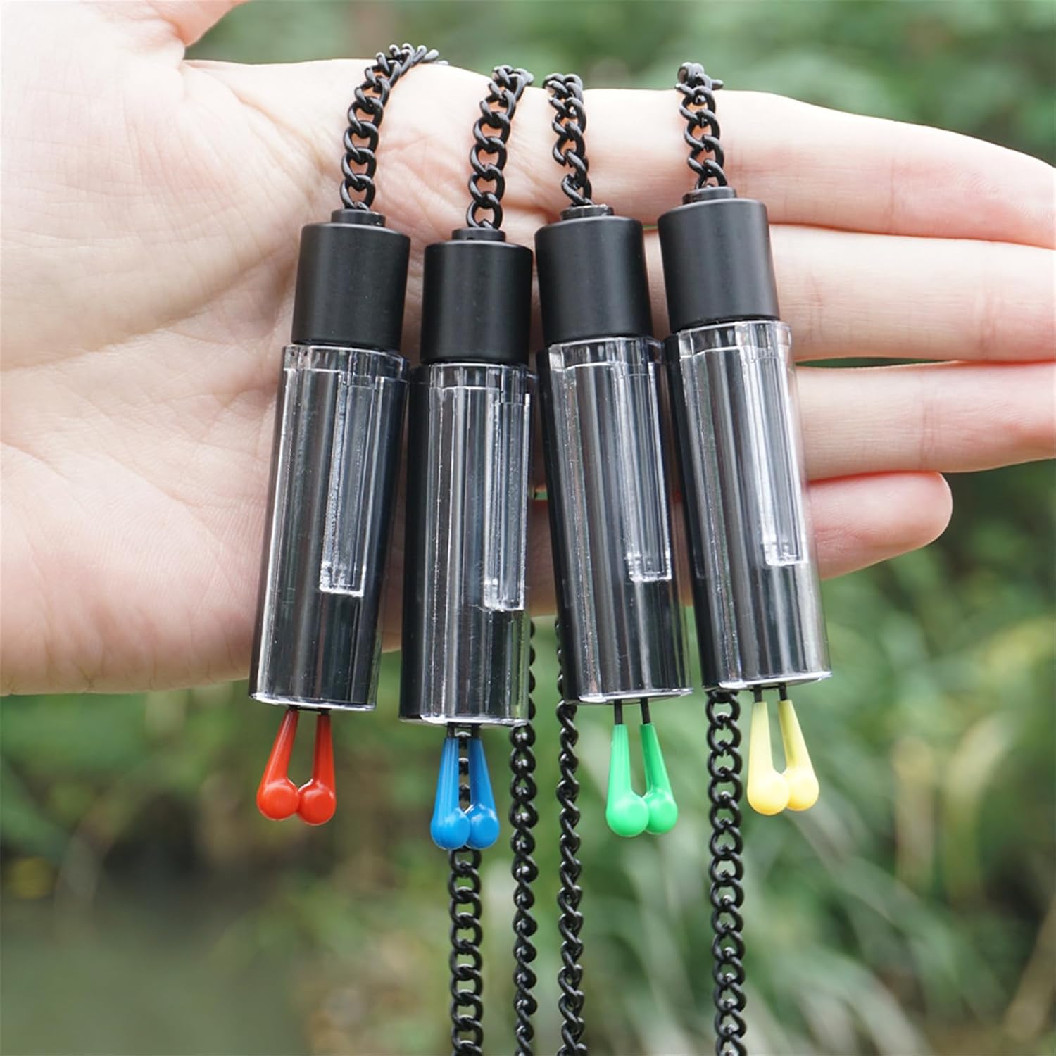Portable Fishing Rod Illuminated Fish Bites Indicators Sensitive Alarm Swingers Accessories Enduring Alarm Tools