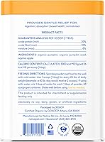 Vista 8 de Native Pet Calabaza para perros – Polvo orgánico de puré de calabaza para perros – Rico en fibra Suplemento en Polvo ayuda con la digestión