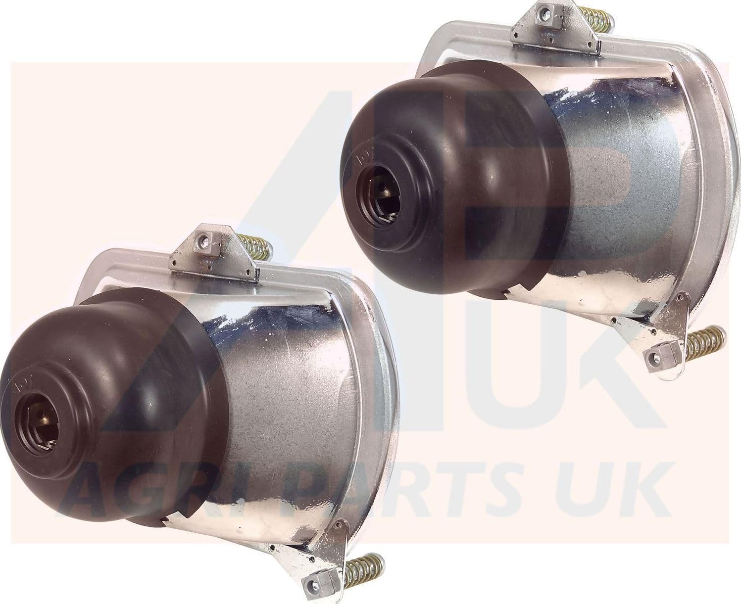 Headlight Headlamps pair L/R with 12v bulbs for Fd New Holland Tractor 3435 3830 3935 4030 4135 4230 TN95FA TN95VA