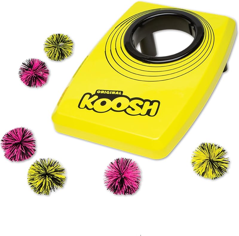 Juego de Cornhole para niños, juguetes al aire libre para niños, bolas Koosh incluidas | Perfecto para principiantes, juguetes preescolares, fácil almacenamiento, 1 tablero Kornhole, 6 bolas Koosh incluidas, sin pantalla, juego navideño