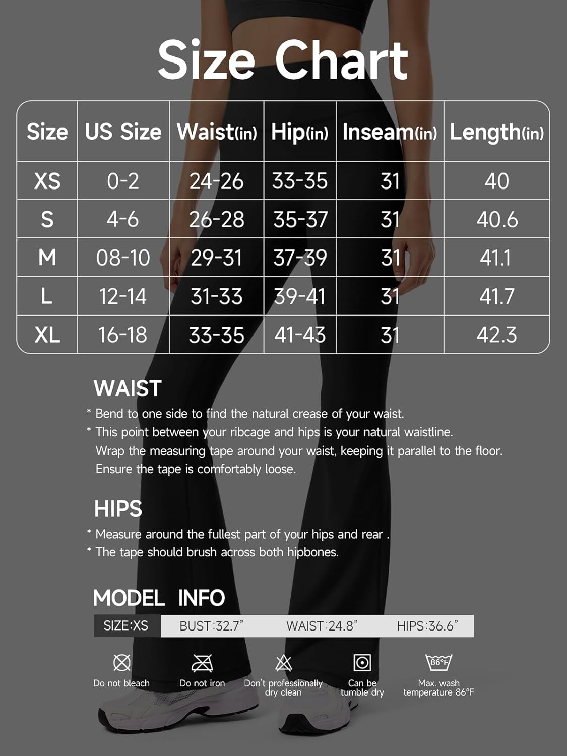Butt Scrunch Flare Leggings for Women,Workout Seamless Yoga Pants Pilates Outifits,Bootcut High Waist Tummy Control - Image 7