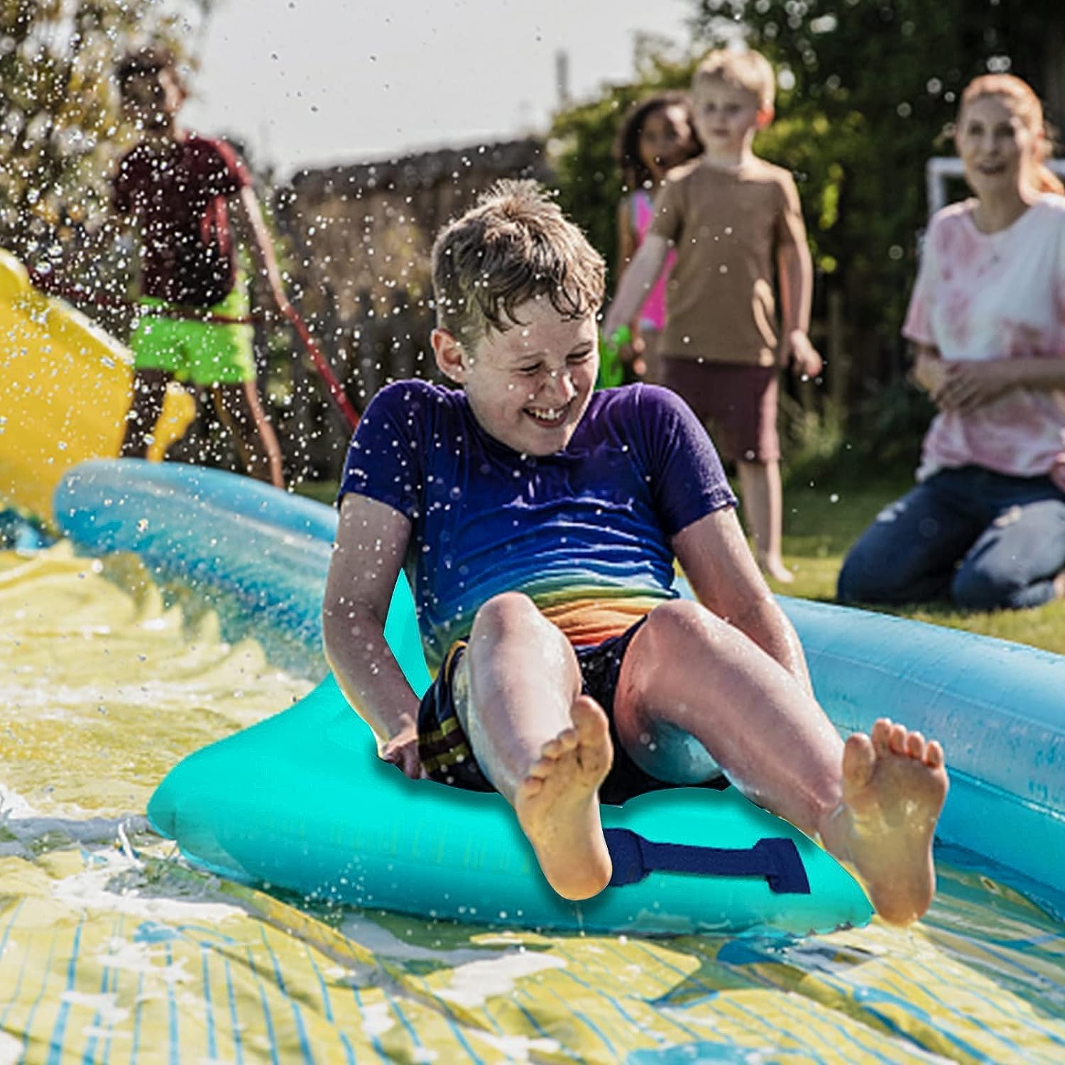 Planche de corps gonflable, palme de flotteur gonflable portable, planche de surf pour la natation, l'apprentissage, tapis auxiliaire pour piscine, piscine
