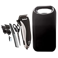 Vista 5 de Xtreme Digital Lifestyle Accessories Barbasol - Kit de cortapelos profesional con cuchillas de acero inoxidable, 4 peines guía, cono ajustable