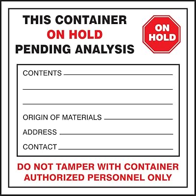 Accuform Signs MHZW26PSC Adhesive Coated Paper Hazardous Waste Label, Legend