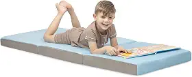 Milliard Colchão dobrável triplo para cama com capa lavável (61 cm x 144 cm x 7,6 cm)
