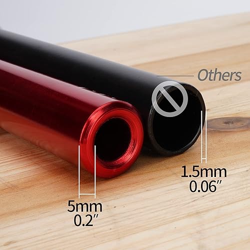 Miniatura 4 de WEIYINGSI Powersports-manillar, 28.75x7.48x3.54 pulgadas, aluminio, rojo, compatible con CRF YZF KXF KLX RMZ DRZ Dirt Bike ATV Quad