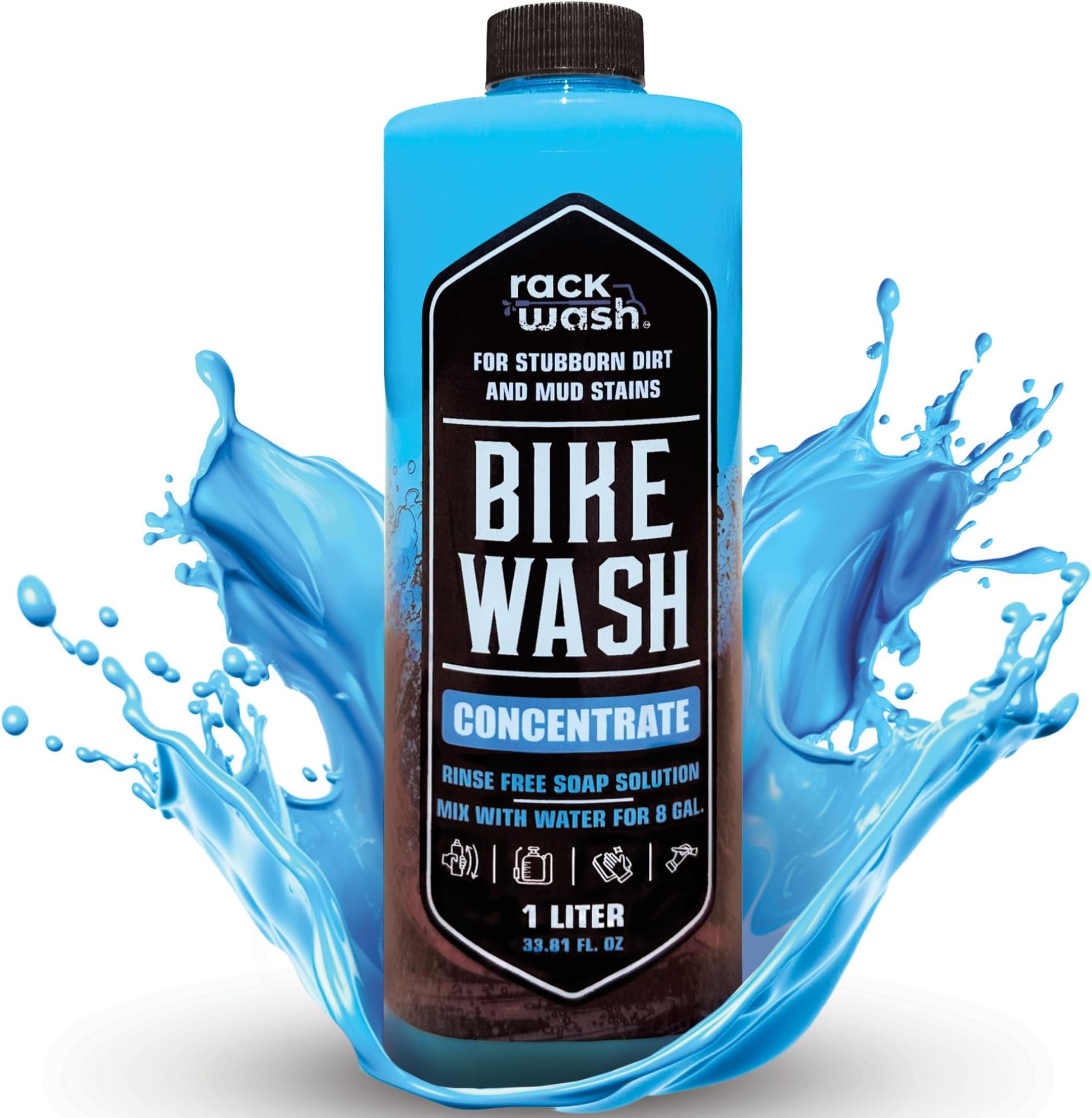 Bike Cleaner - Bike Wash Concentrate For Your MTB And Mountain Bike Accessories - Use Bike Cleaning Kit Pump Sprayer - Great Bike Degreaser and Motorcycle Cleaner