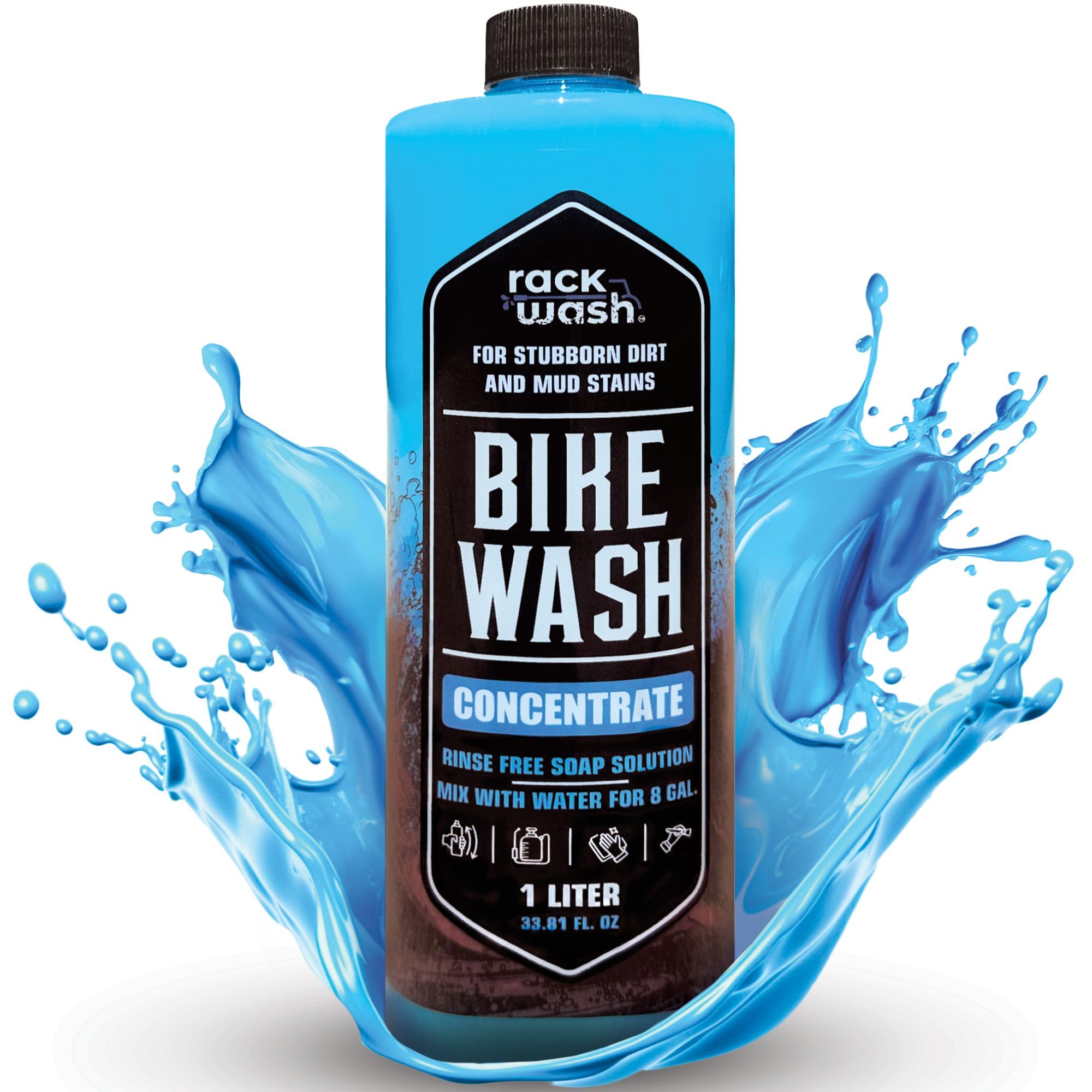 Bike Cleaner - Bike Wash Concentrate For Your MTB And Mountain Bike Accessories - Use Bike Cleaning Kit Pump Sprayer - Great Bike Degreaser and Motorcycle Cleaner